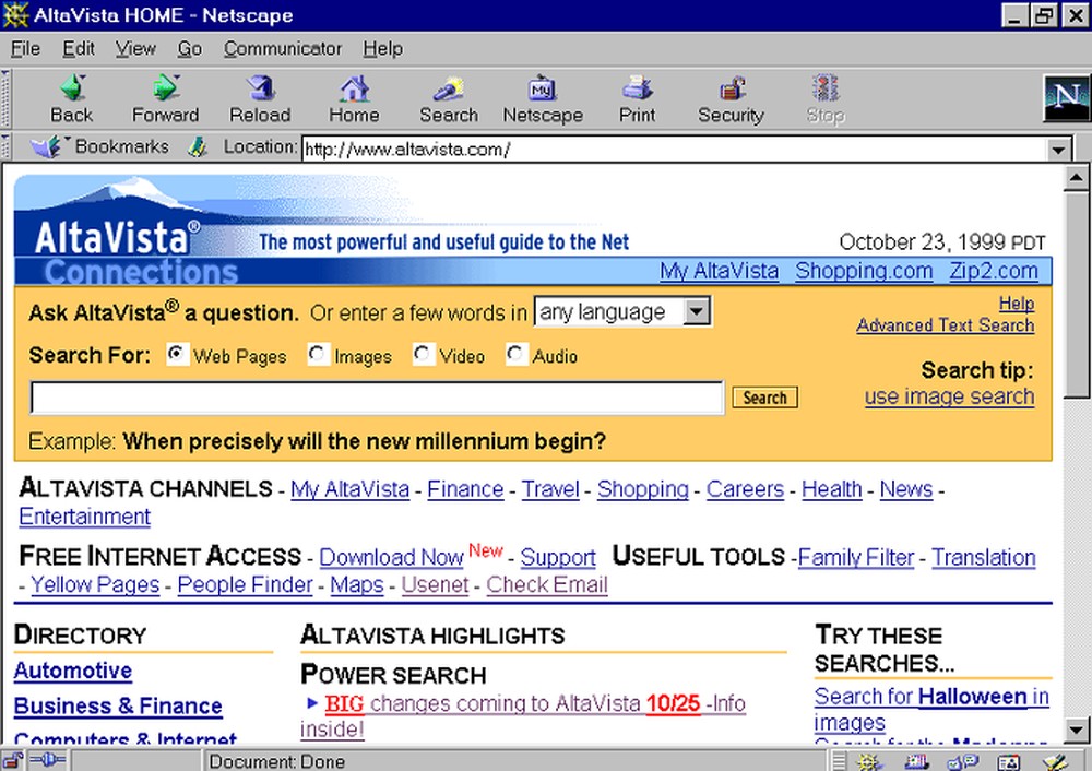 Fonte: https://www.techtudo.com.br/listas/2019/12/cinco-curiosidades-sobre-o-altavista-buscador-que-fez-sucesso-nos-anos-90.ghtml